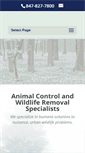 Mobile Screenshot of animalcontrolspecialists.com